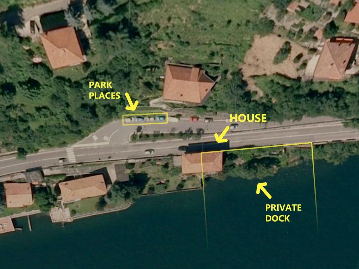 Charming House With Private Dock On Lake Como Argegno Dış mekan fotoğraf
